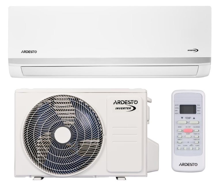 Кондиціонер Ardesto ACM-24INV-R32-WF-AG-S 70м2 інвертор 24000BTU